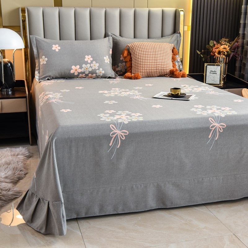 加厚纯棉磨毛四件套248x248定制全棉床笠被套229*230*250*220*240