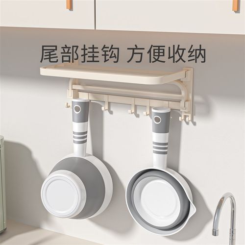 宝宝洗澡水勺舀水洗头杯婴儿洗发小水瓢家用儿童玩水可折叠水瓢勺