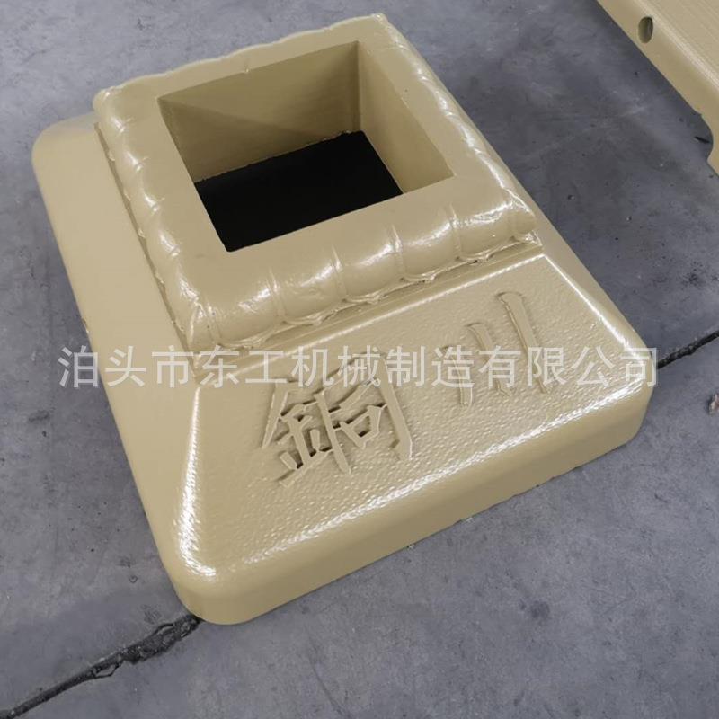 现货400*500mm口径160*160mm50kg60kg70kg80kg铸铁底座防撞重型