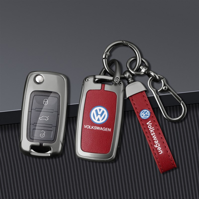 适用大众朗逸宝来polo速腾捷达帕萨特途观桑塔纳汽车遥控钥匙外壳
