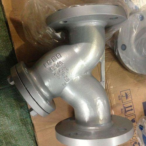 铸钢Y型过滤器GL41H-16C/25C碳铸钢法兰管道过滤器DN40 50 100