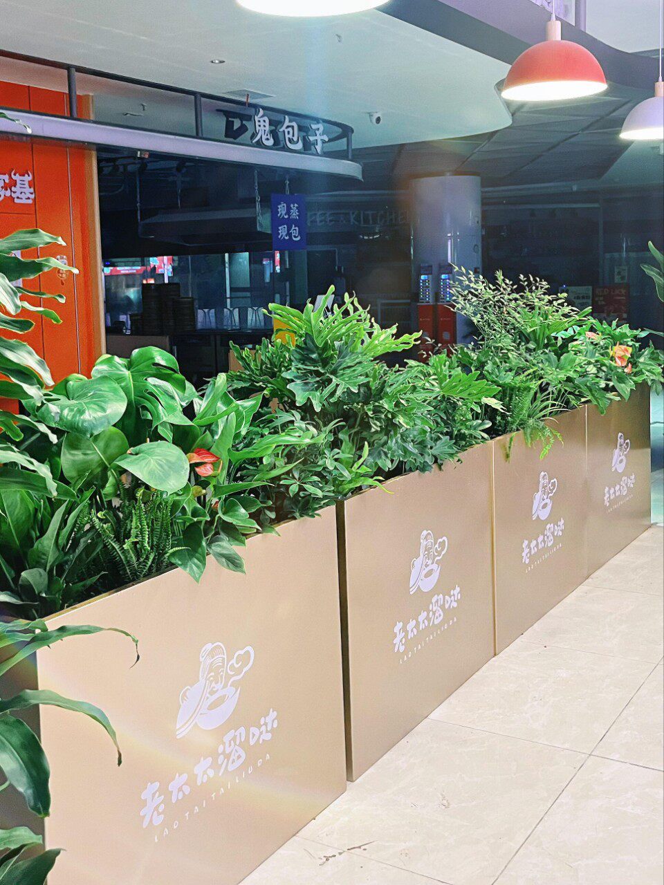 现代简约创意花箱绿植阳台园艺月季花篮户外