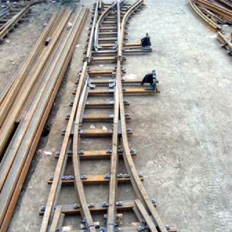矿用可控对称道岔单双开多型号