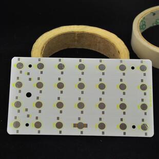 PCB天花灯铝基板铝基板pcb工厂5730硬灯条24v铝基板厂铝基板