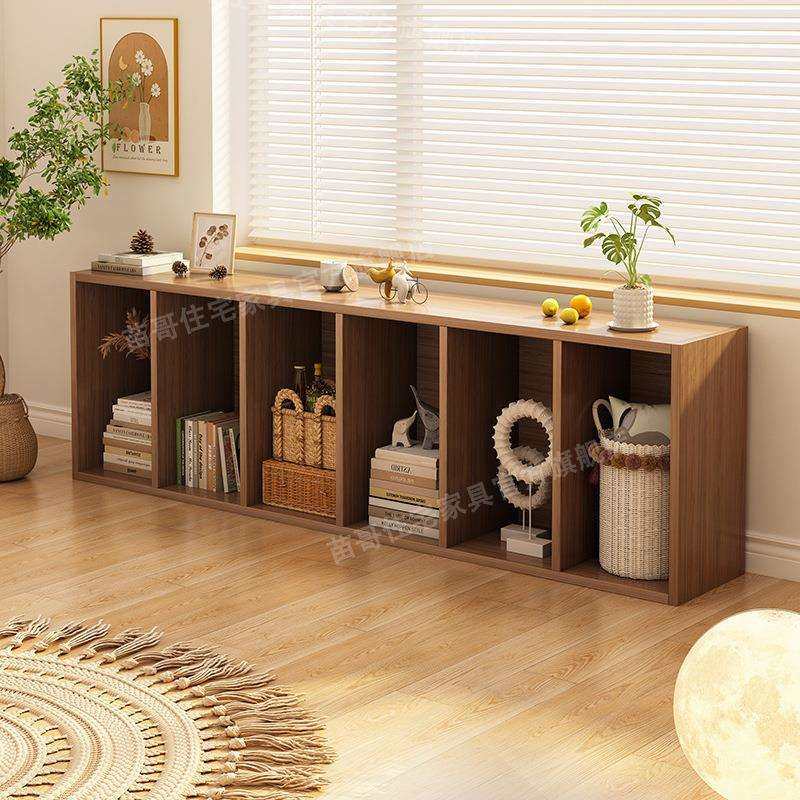 实木飘窗柜可坐家用客厅书架置物架落地矮书柜阳台收纳柜子储物柜,电子元器件市场,其它元器件,淘宝优惠券,粉丝福利购,淘宝优惠卷