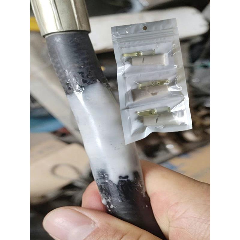 高压胶皮油管老化破损专用修复胶水橡胶树脂液压油管接头渗油补漏