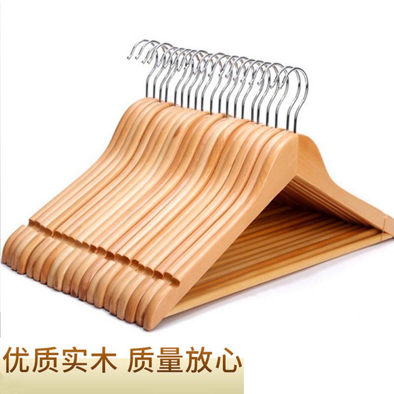 实木衣架挂衣衣挂衣柜木质木头子衣服架家用挂钩衣架木制架酒店
