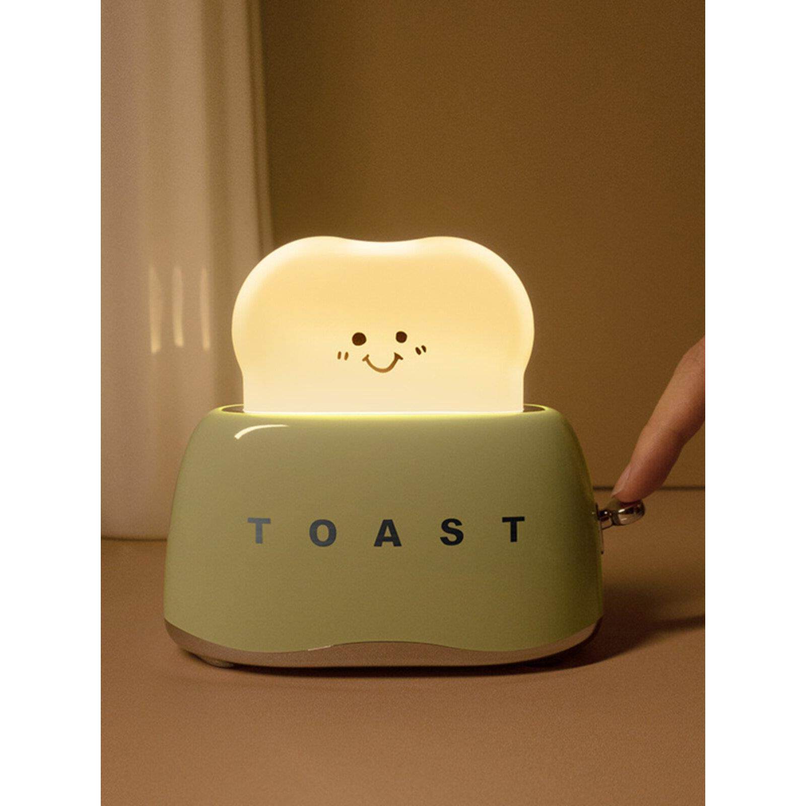 TOAST EMOTION LAMP | 趣味吐司机 伴睡小夜灯 亮度调节 延时关灯