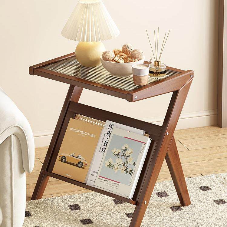 边几小茶几床头桌子沙发边柜客厅卧室小户型圆方茶桌日式角几迷你