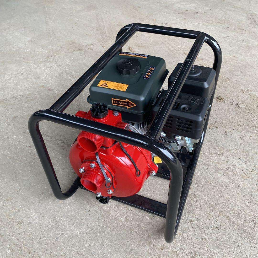 果园浇地抽水泵汽油抽水机小型柴油喷灌泵森林灭火抽水机