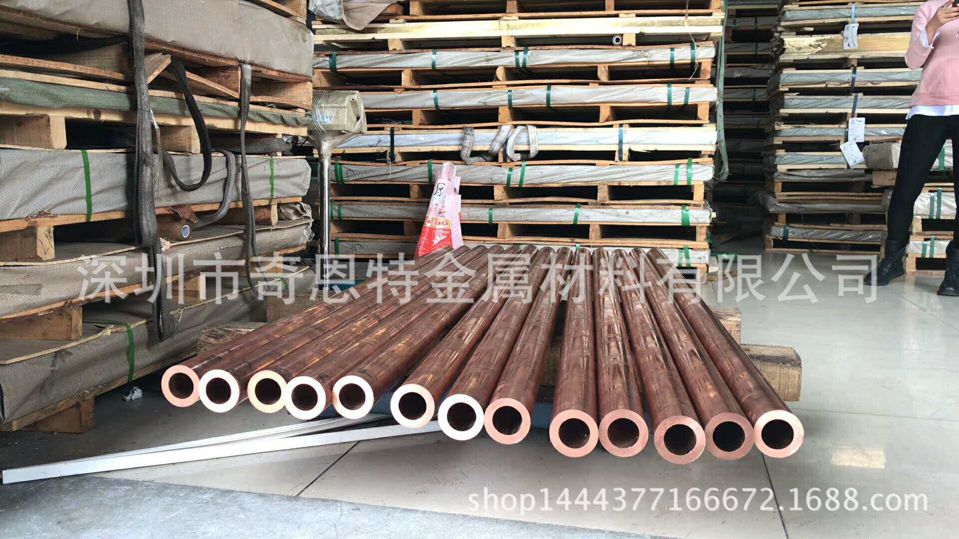 厂家直销T2大口径紫铜管薄壁紫铜方管洛阳厚壁铜管