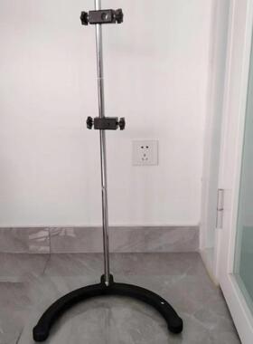 铁架台滴定台搅拌器支架圆弧底座+立杆φ60mm*高900mm+2个双顶丝