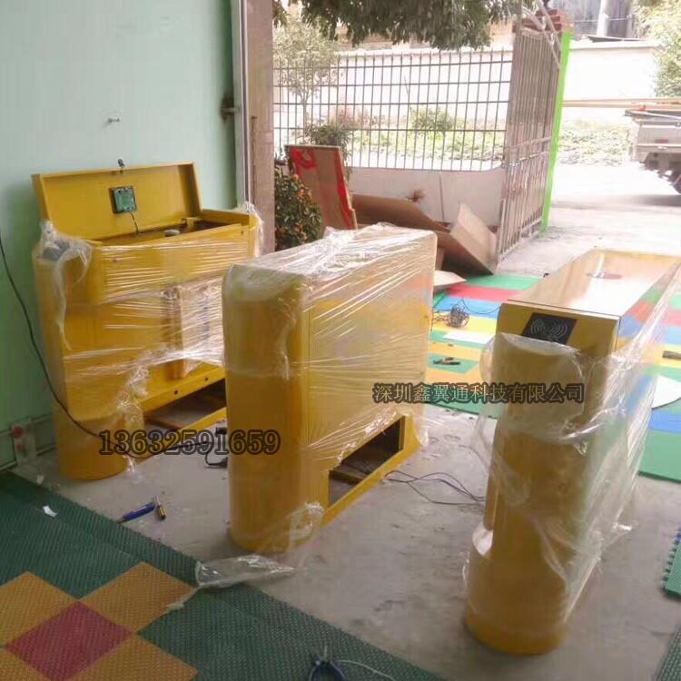 幼儿园烤漆摆闸刷卡门禁
