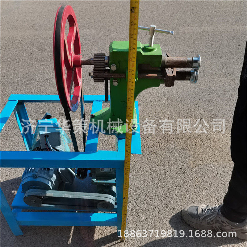 济宁供应电动款白铁皮起线器铁皮轧边机电动单轮起线机现货