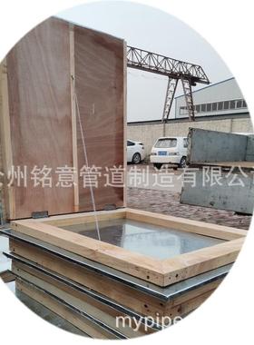 屋面检修孔水池检修孔保温人孔1130X1130锌钢板屋面上人孔