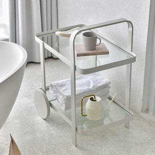 热望小推车北欧置物架个性推车小边几现代客厅简约铁艺茶几现代风