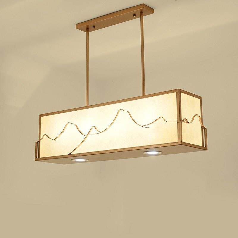 现代新中式吊灯古典餐厅灯简约创意工程灯具中国风仿古客厅灯饰