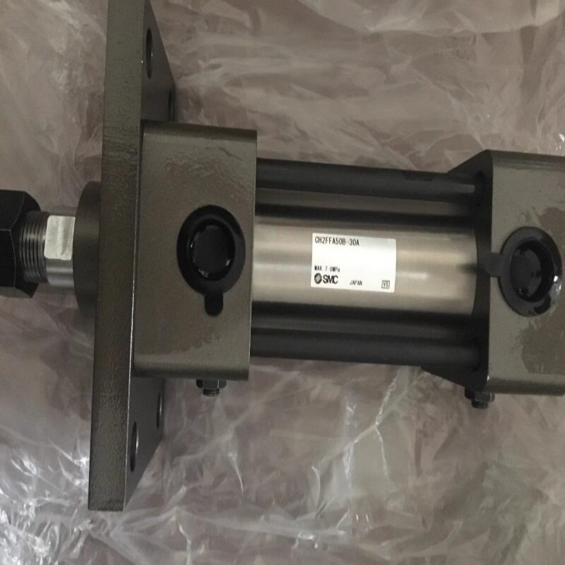 杆侧长方形法兰型液压油缸CHSDFY40-25 50 75 100 125 150~800-B