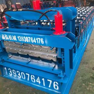 广西钦州800仿古竹节琉璃瓦机840压瓦机双层压瓦机琉璃瓦机