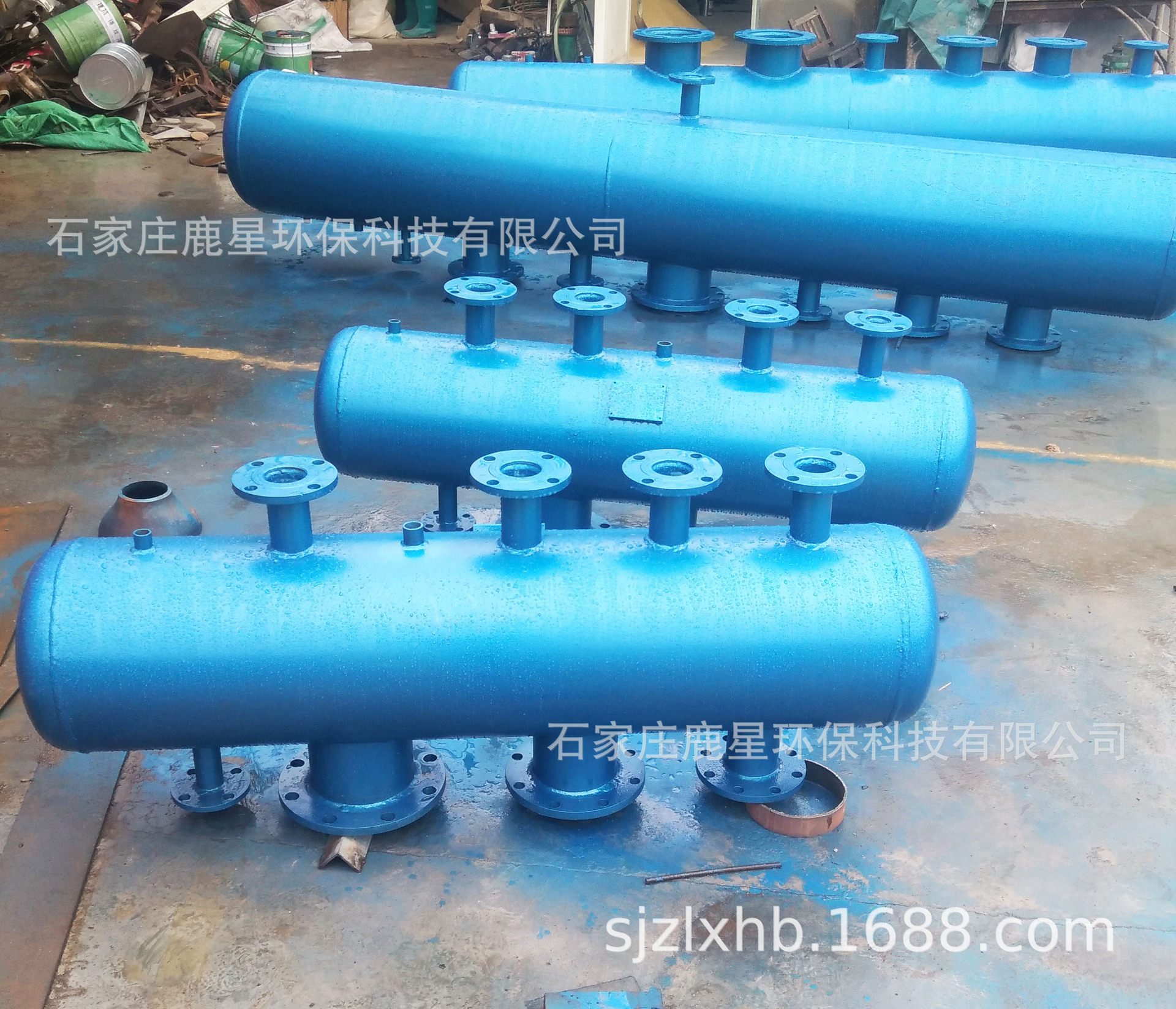 大型分集水器来图定制