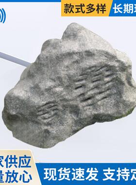 楚海鸿锋仿真石头室外防水玻璃钢草坪音响草地扬声器公园音箱