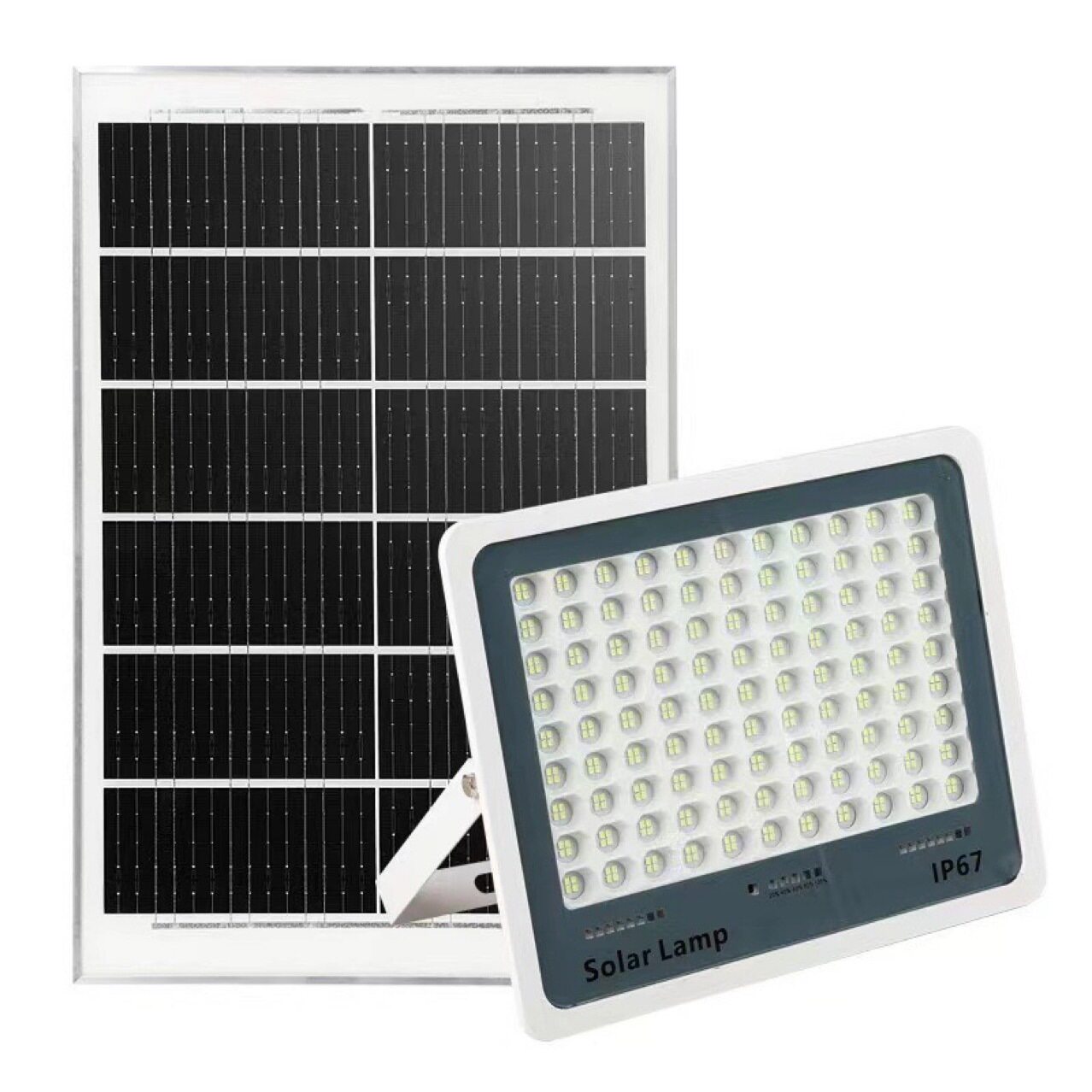 梦之蓝太阳能投光灯LED户外庭院灯家用太阳能灯IP66防水中国结