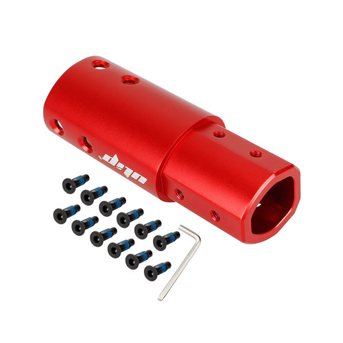 Ulip灰色红色MaxG30立杆铝增高器+鼓刹线电动滑板车立杆铝增高器