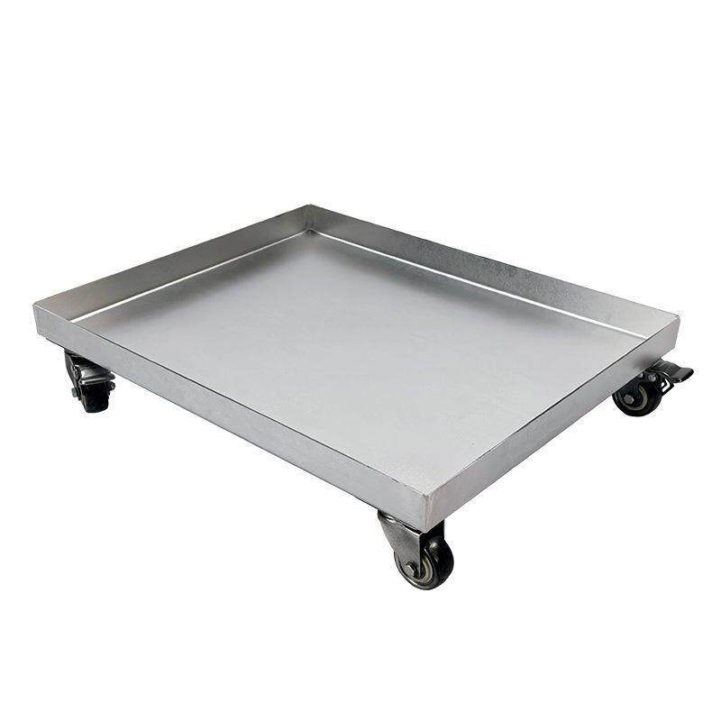 托盘移动底座垫底带轮植物盆栽接水盘可移动万向轮方形防漏水加厚