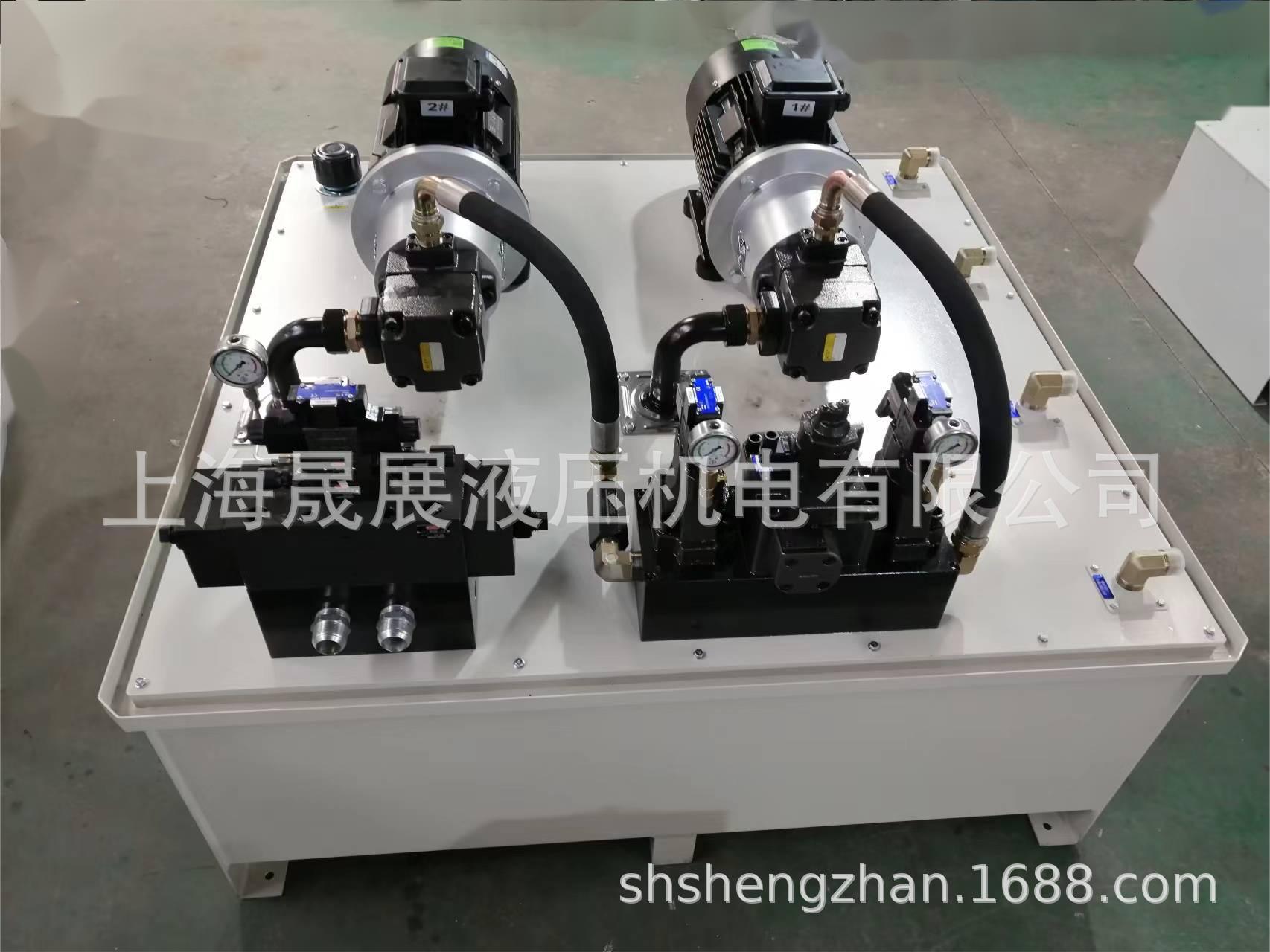 晟展制造大型龙门磨床液压站