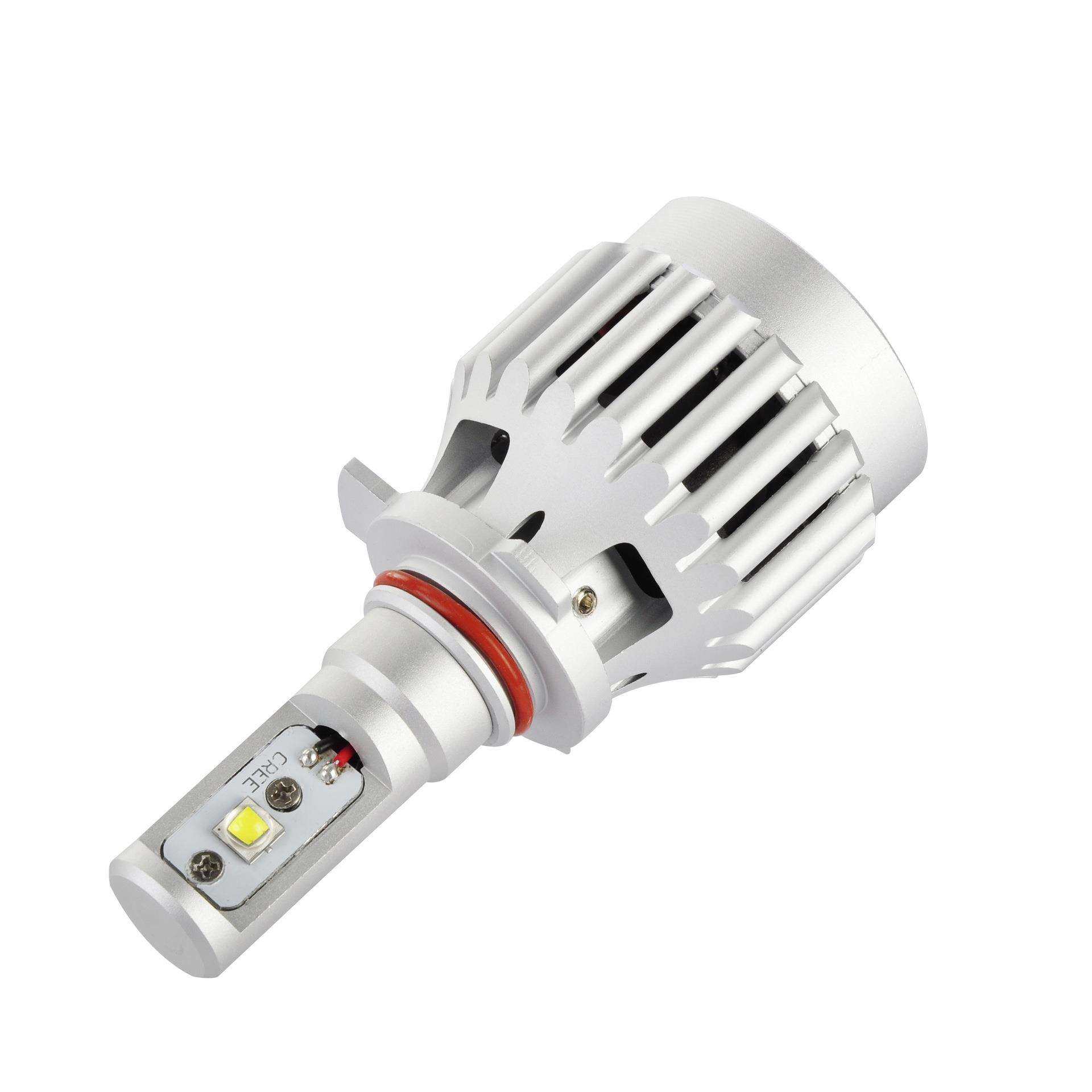 一体化LED前大灯H4汽车灯泡汽车灯具LED汽车灯LED汽车大灯