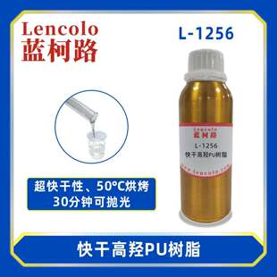 蓝柯路L-1256快干高羟PU树脂含羟基丙烯酸树脂车漆清漆塑胶漆