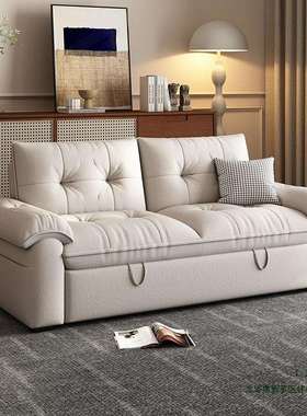 云朵双人折叠沙发床可拆洗小户型沙发床折叠两用2025新款单人