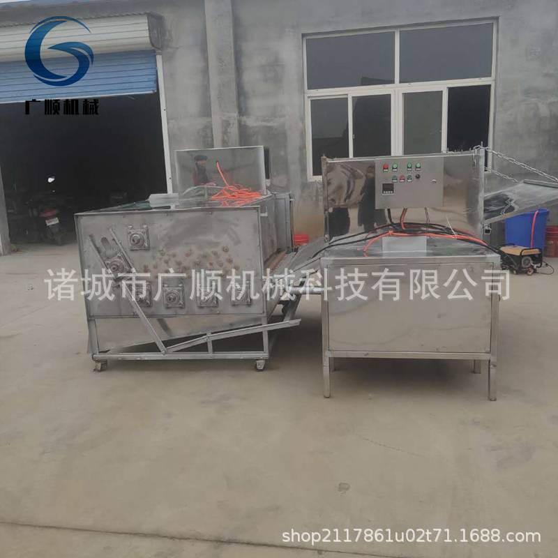 烫毛机 小型家禽屠宰设备鸡鸭鹅脱毛机  自动烫脱一体机