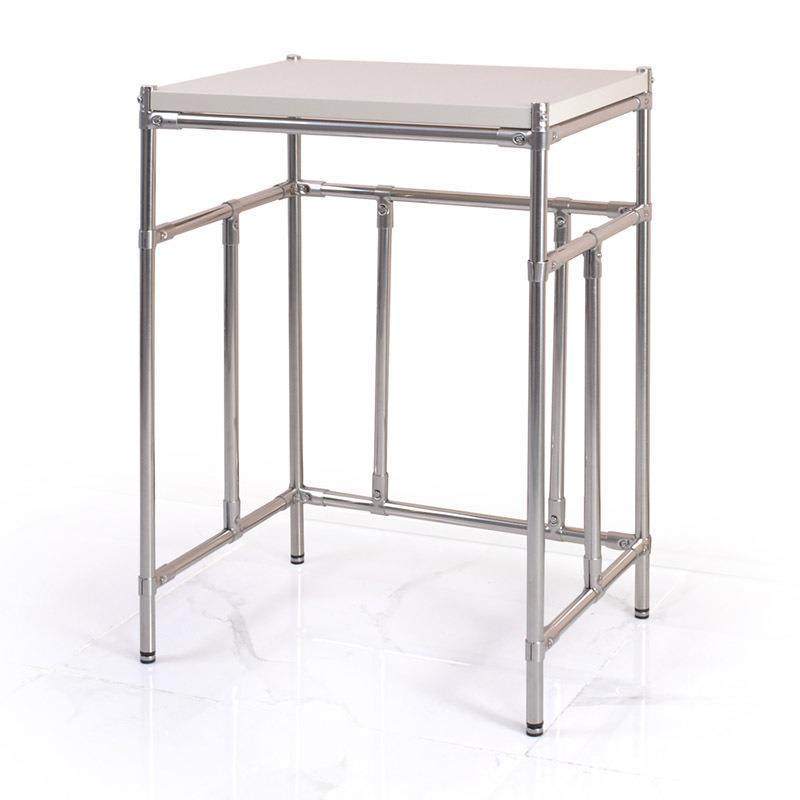 2F烘干机洗衣机叠放架置地洗碗机置物架阳台滚筒波轮不锈钢收纳架