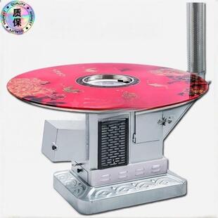 满焊加厚铸铁气化炉冬季家用烤火炉农村室内柴火炉柴煤两用取暖炉