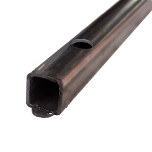 不锈钢电动平移门轨道电动伸缩推拉空心门轨道赠螺丝庭院重型滑轨