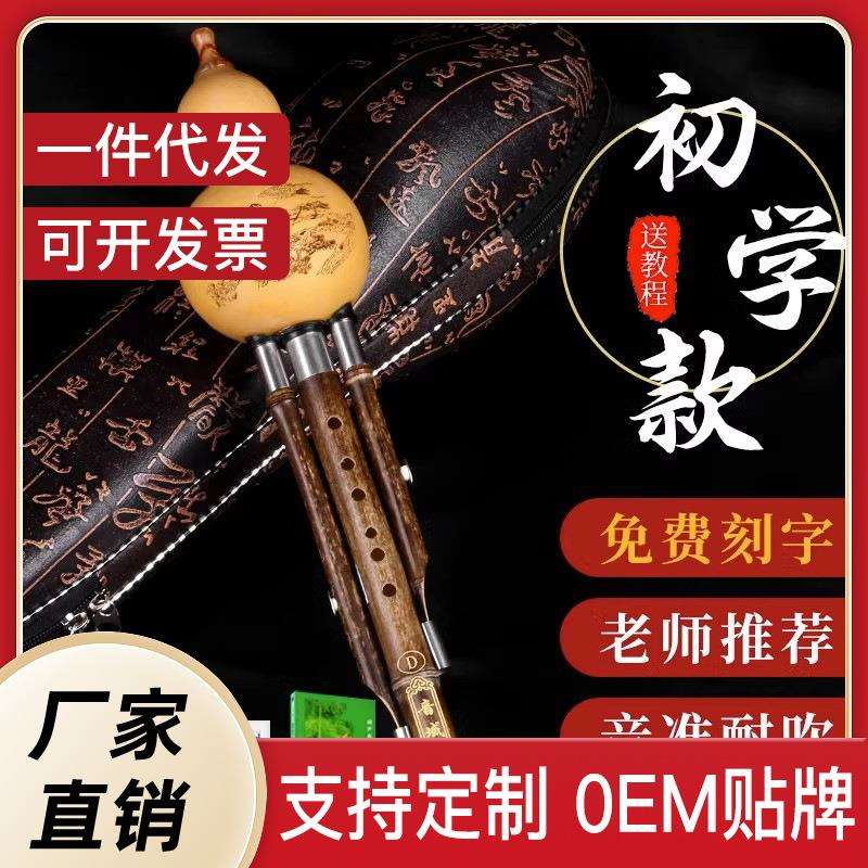 紫竹葫芦丝乐器初学者c调降b调g调f调小d儿童小学生入门男女自学