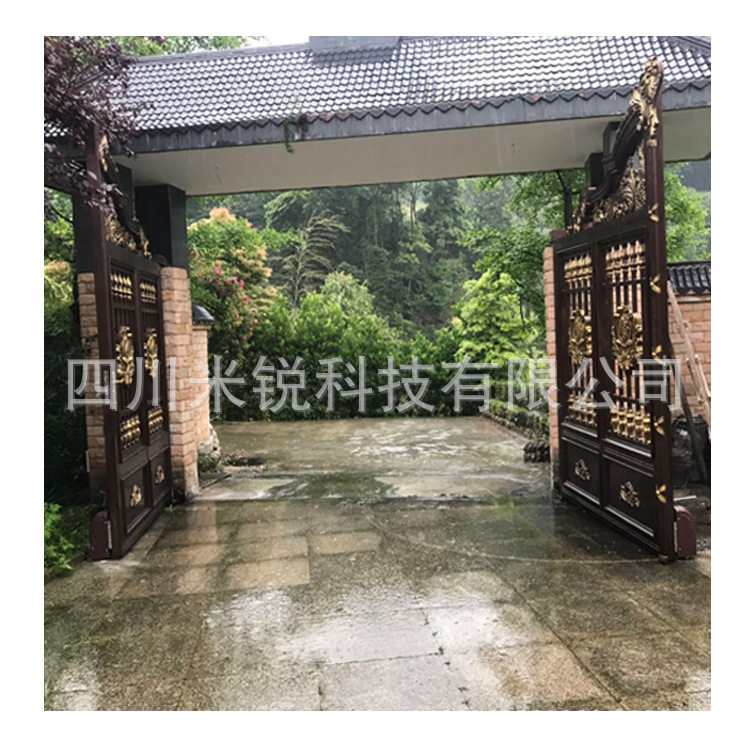 四川遂宁遥控走轮式开门机 八字平开门机 大英地滚机地爬机批发