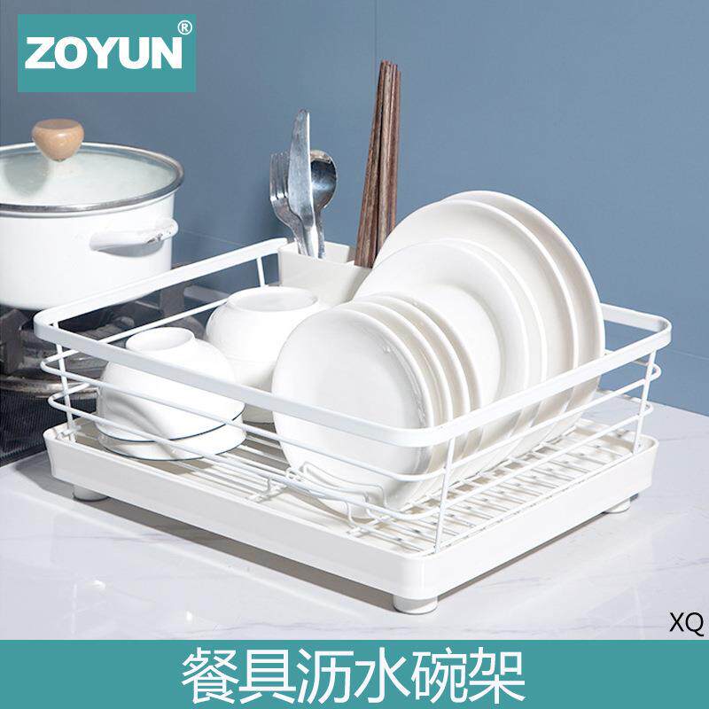 厨房置物架台面分层收纳架调料架铁艺用柜浴室橱品筷水碗沥碟架子