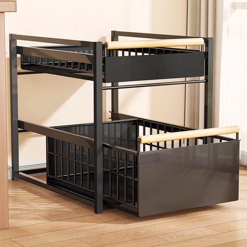 书箱桌下书本收纳盒可抽拉书箱装书籍储物柜子学生教室用收纳神器