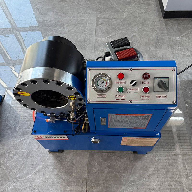 销售快速扣压1/8''1/4''-2'3''4''液压软管压接机橡胶软管压接机