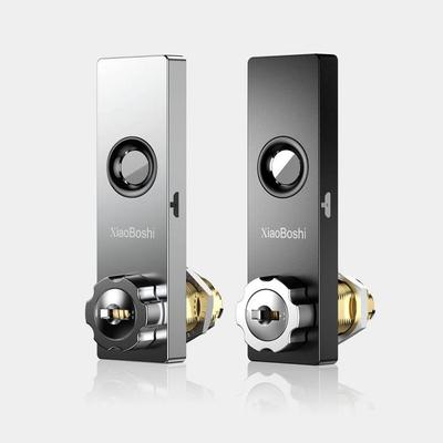 智能密码指纹抽屉锁铁皮文件柜子锁芯报箱锁更衣柜锁档案转舌锁