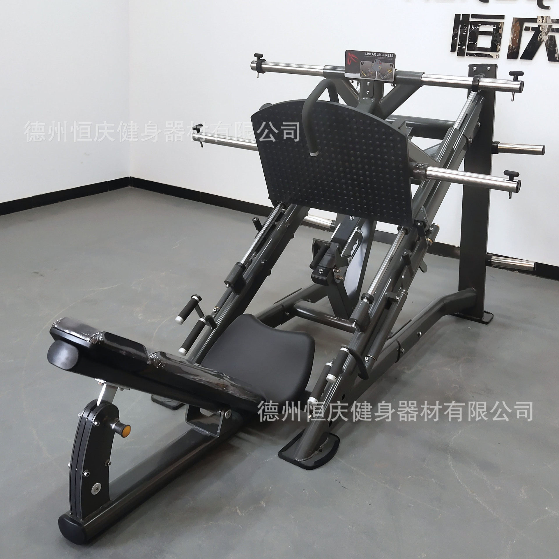 源头厂家生产商用腿部训练器健身房倒蹬机力量器械哈克深蹲机