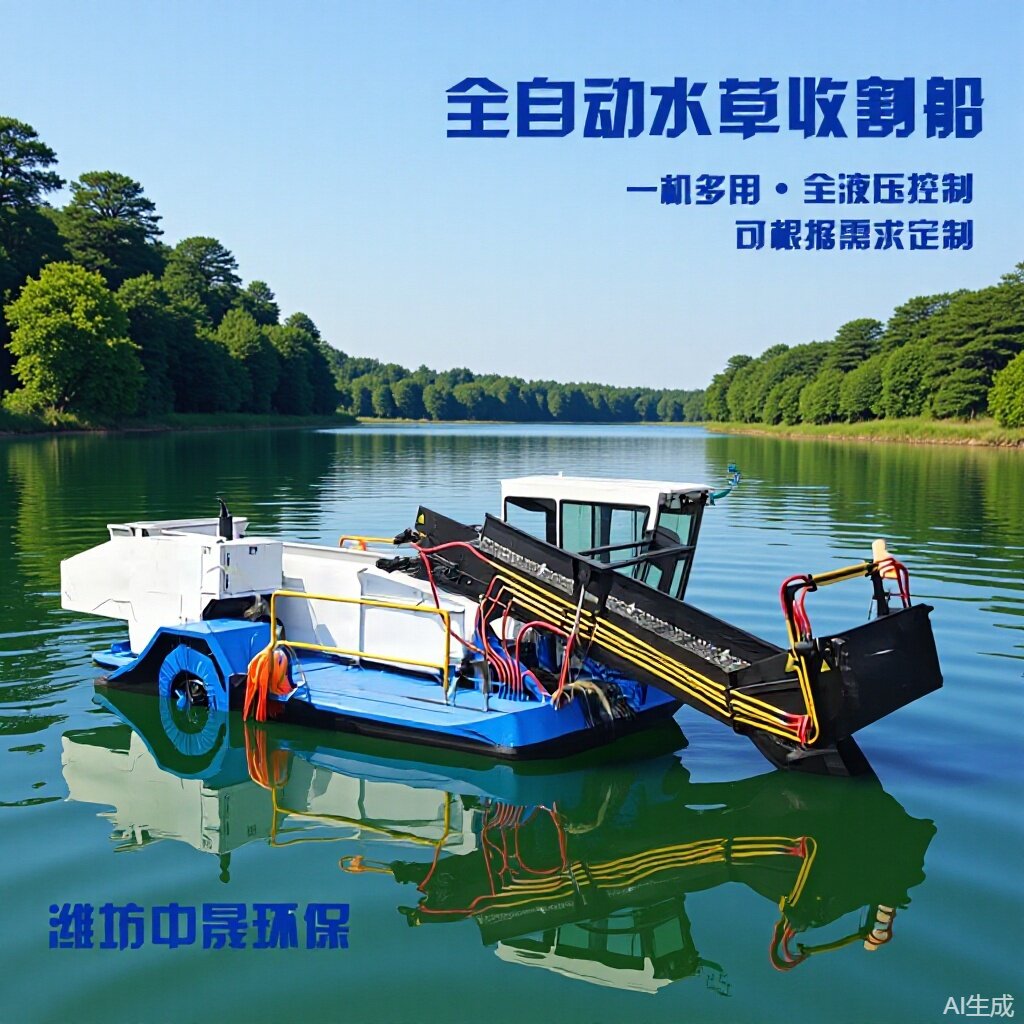 河道全自动打捞保洁船