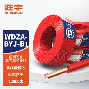 WDZB1-BYJ低烟无卤辐照交联电线电缆燃烧性能B1级