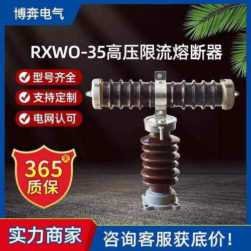 RXWO-35/0.5-1-2-3-4-5-7.5A户外高压限流熔断器40.5KV陶瓷型RW10