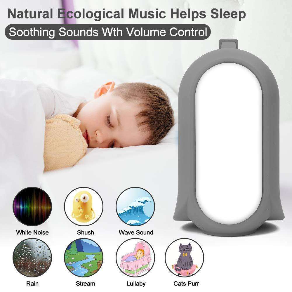 ESYS现货婴幼儿白噪音睡眠器 智能安抚助眠仪 便携小夜灯白噪音机