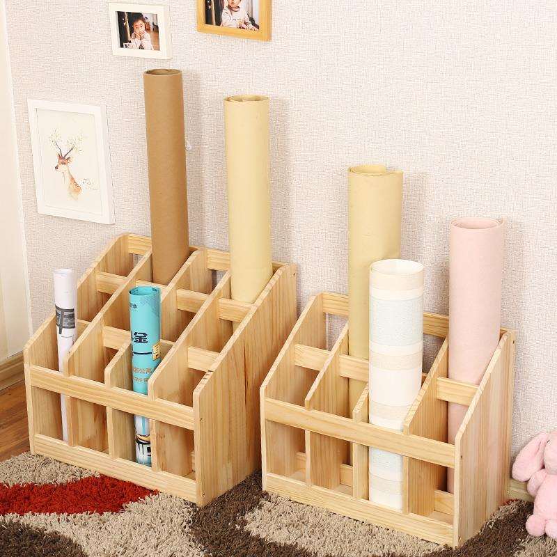 幼儿园蒙氏教具工作毯柜架子蒙台梭利家具新西兰松实木儿童收基通