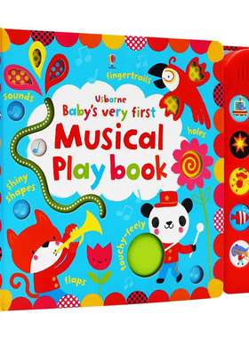幼儿触摸发声翻翻书Usborne Baby's Very First Touchy Feely Mus