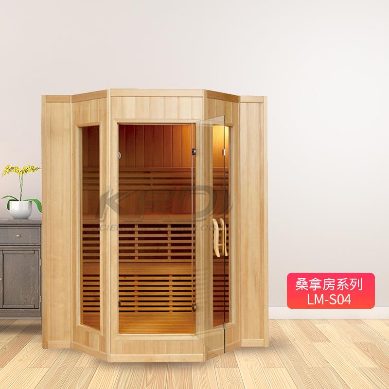 远红外生物频谱桑拿房系列家用移动智能恒温汗蒸房LM-S04使用方便